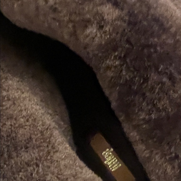 🇺🇸🍁FINAL Sale🍁🇺🇸FitFlop Brown Suede Ankle Boots with Faux Fur Trim and Lining - Picture 7 of 8